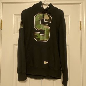 Black Stussy hoodie